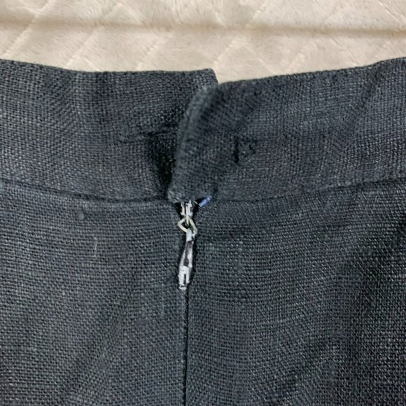 Harve Benard Womens XL Skirt Black Long Pencil Academia Minimalist Lagenlook - Picture 11 of 14